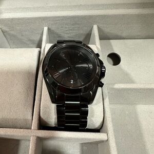 Michael Kors All-Black Chronograph Stainless Steel Watch